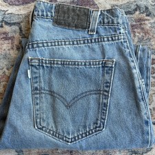 Vintage 1990s Levi’s SilverTab Loose Fit Made In USA Denim Jeans Men's Sz 31x30