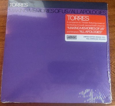 Torres Making Memories of Us b/w All Apologies 7'' Orange Vinyl NEW