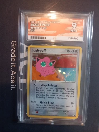 Ace 9 Jigglypuff Reverse Holo (65/112) - EX Fire Red & Leaf Green - Pokémon Card