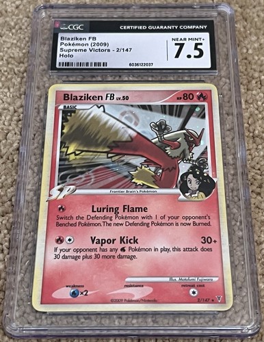 Blaziken FB graded CGC 7 for sale on eBay