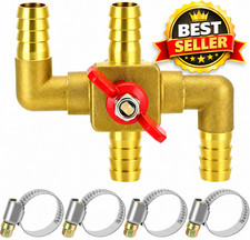 Heater Core Bypass Valve 4-way Solid Brass Automobile Integrated Manua