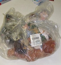 Warner Bros Wizard of Oz Dorothy,Toto,Lion,Tin Man, Scarecrow 5 Bean Plush 1998