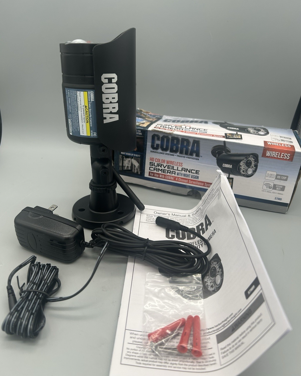 Harbor Freight Tools Weatherproof Color Security Camera Wireless