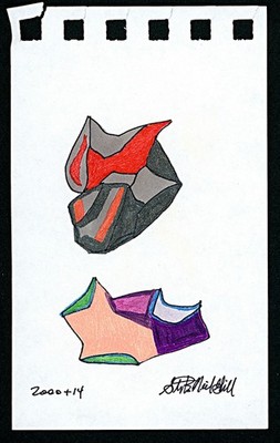Conversations Organelles Frank Stella Style by Stephen Neil Gill Microbiology