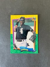 MICHAEL JORDON UPPER DECK 1994 FUN PACK ROOKIE BASEBALL CARD #170. rookie card picture