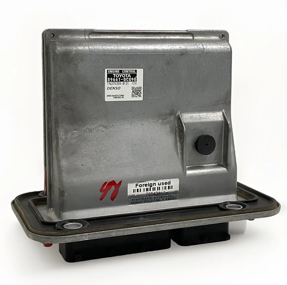 2011 丰田红杉 5.7 升 ✦ ECU ECM PCM 发动机电脑 89661-0CG90 原始设备制造商 L1-3 — 第 4/4 张图片