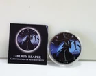 2018 $1 Liberty Reaper 1oz Silver American Eagle Black Ruthenium Coin