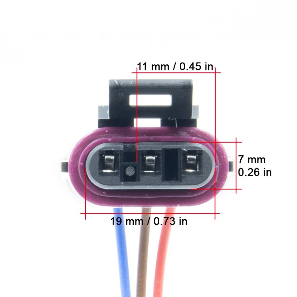 Turn signal lights connector Freightliner M2. 2002-2024. Front. A660-5475-002 - Image 3 of 4