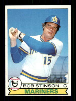 1979 Topps #252 Bob Stinson EX++ Excellent++ Mariners