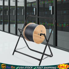 Professional Cable Caddy Portable Reel Stand Wire Spooler Cable Reel Stand 