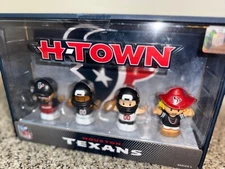 BRAND NEW Little People Houston Texans NFL Collector Set