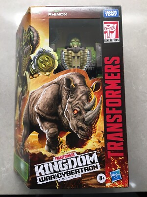 Transformers RHINOX Voyager Class WFC Generations Kingdom 6'' Action Figure