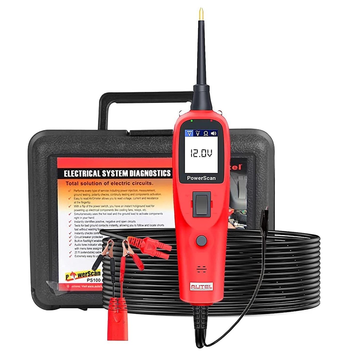 Autel PowerScan PS100 Circuit Tester Electrical Diagnostic Power