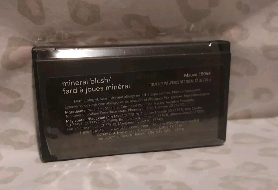 BeautiControl Mineral Blush Duo Mauve 15064 New .12oz - Image 2 of 2