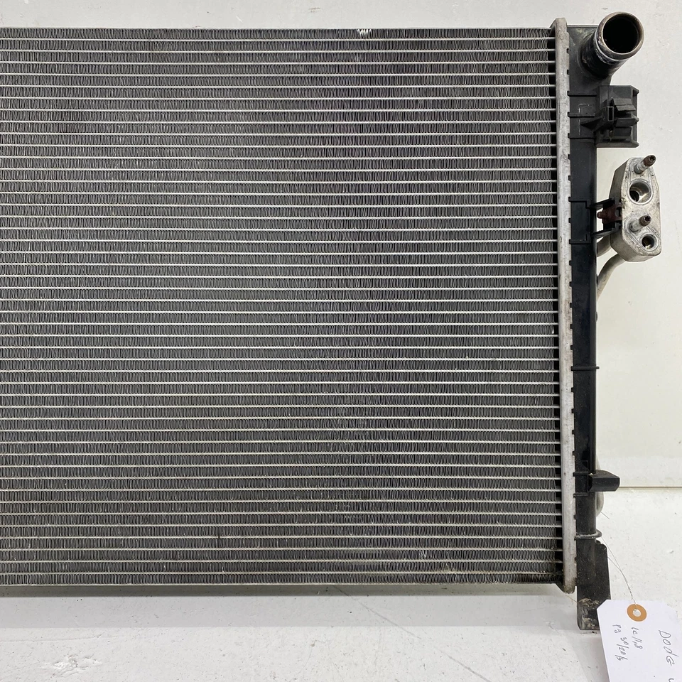 2009-10 DODGE JOURNEY SET OF AC AIR COOLANT CONDITIONER CONDENSER & RADIATOR OEM - Image 2 of 4