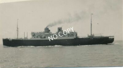 Foto WK II Kriegsmarine Schiff Hapag auf See E1.12