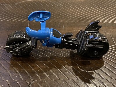 2013 Mattel DC Super Friends Blue Batman Batpod Batcycle Motorcycle