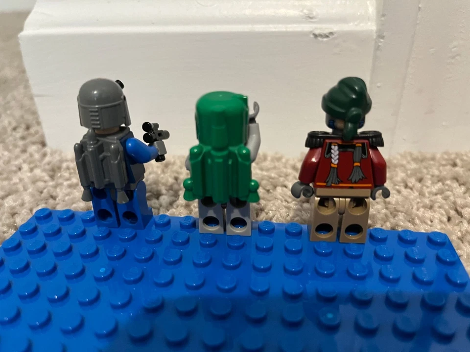 Conjunto de minifiguras Lego Star Wars - Boba Fett, Mandalorian, Hondo Ohnaka - Imagem 3 de 3