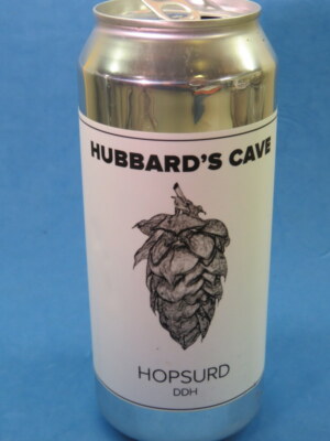 Craft BEER Empty Can ~ UNE ANNEE Brewing Hubbard's Cave Hopsurd IPA ~ Niles, IN