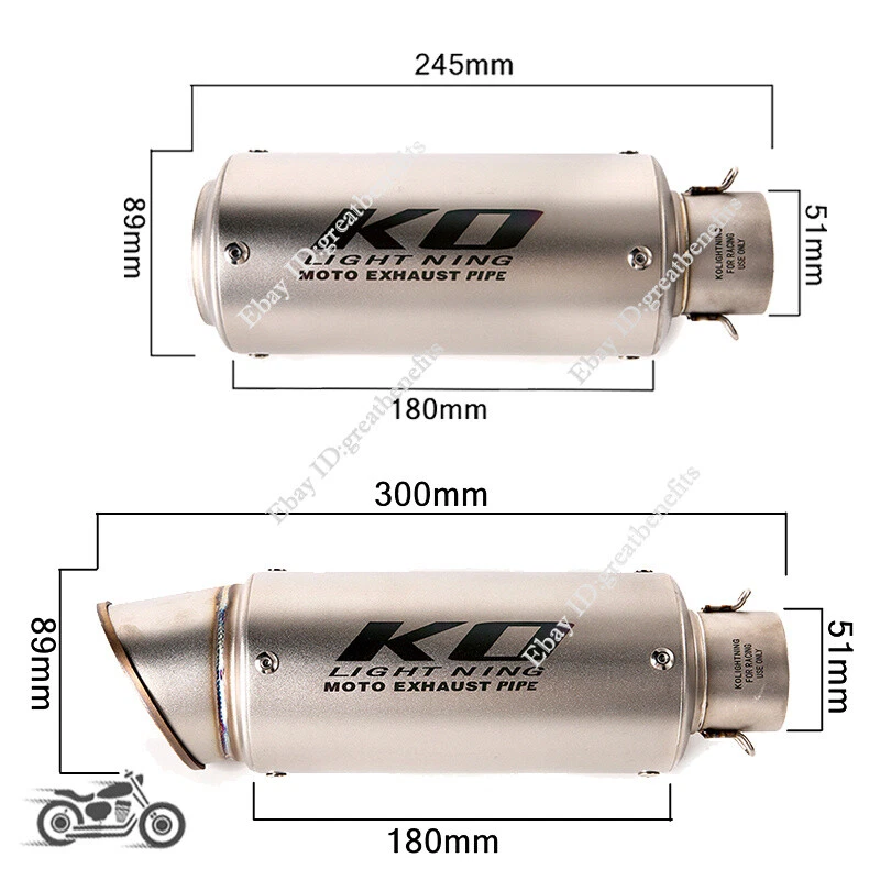 Silenciador sistema escape completo para Yamaha MT09 FZ09 Tracer 9/9GT XSR900 2021-2023 Foto 2 de 4