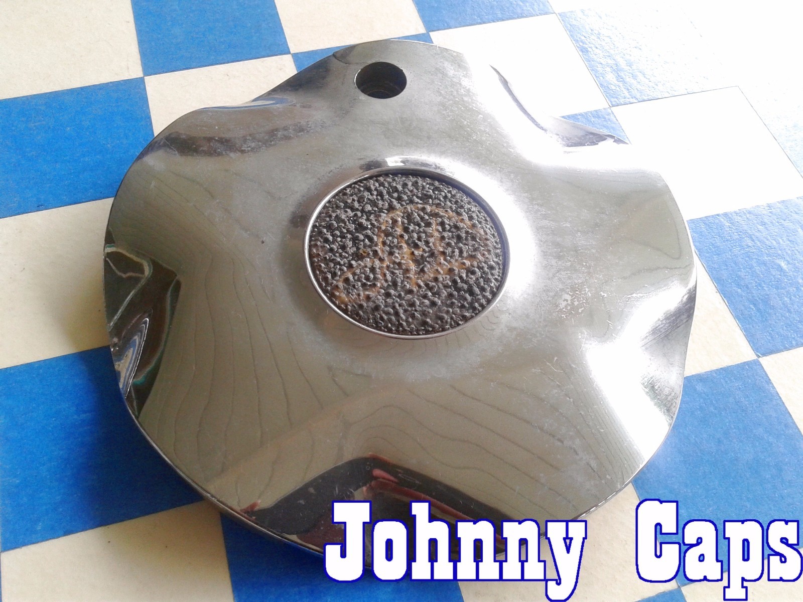 AD Wheels [62] Chrome Center Caps # N/A Custom Wheel Center Hub Cap (1)
