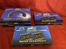 RACY / Artin  Schienen - Set  mit Randstreifen für Autorennbahn  1:32  *NEU*OVP