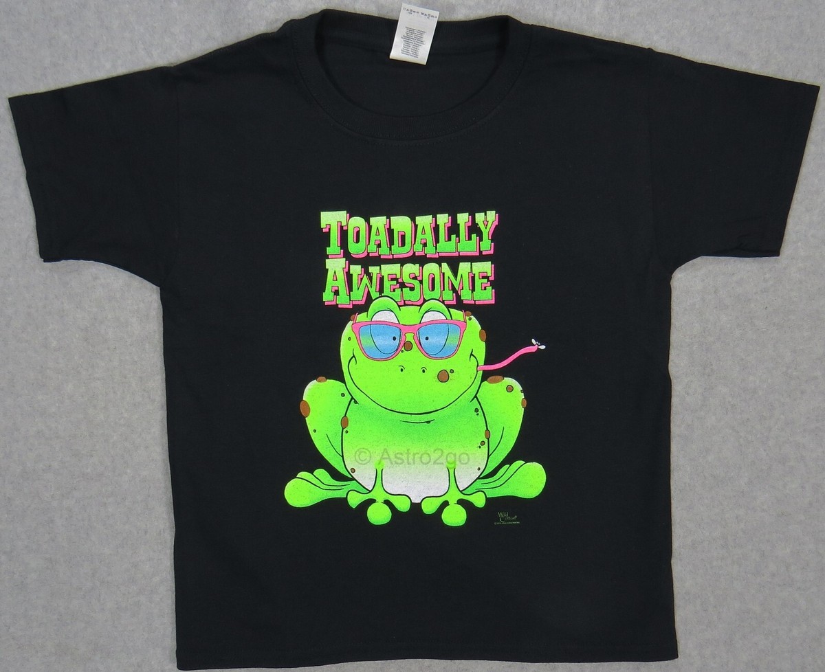 TOADALLY AWESOME-Toad Frog Ribbit Pond Amphibian Fun Toddler Kids