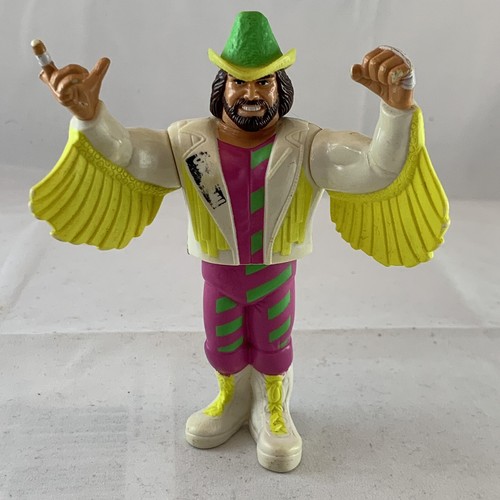 WWF 1992 Hasbro Macho Man Randy Savage Action Figu...