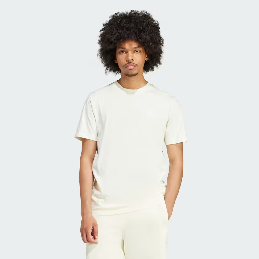 $30 adidas TREFOIL ESSENTIALS TEE IR9694 | Ivory | Small | eBay
