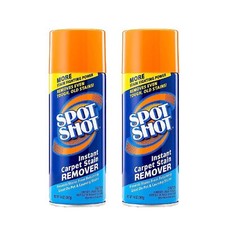 Spot Shot Instant Carpet Stain Remover 14oz Pack of 2 Pet Food Odor Eliminator