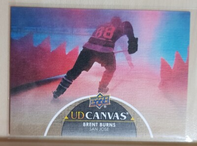Brent Burns UD Canvas - San Jose Sharks - Upper Deck Series 2 2021-22 NHL