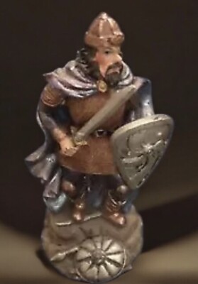 Hand Painted Chess Pieces Viking/Medieval Character Great Role Play Token