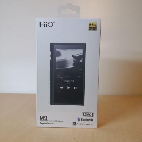 FiiO M9 kabelloser tragbarer Musik-Player hochauflösender Bluetooth getestet SCHWARZ - Bild 1 von 2