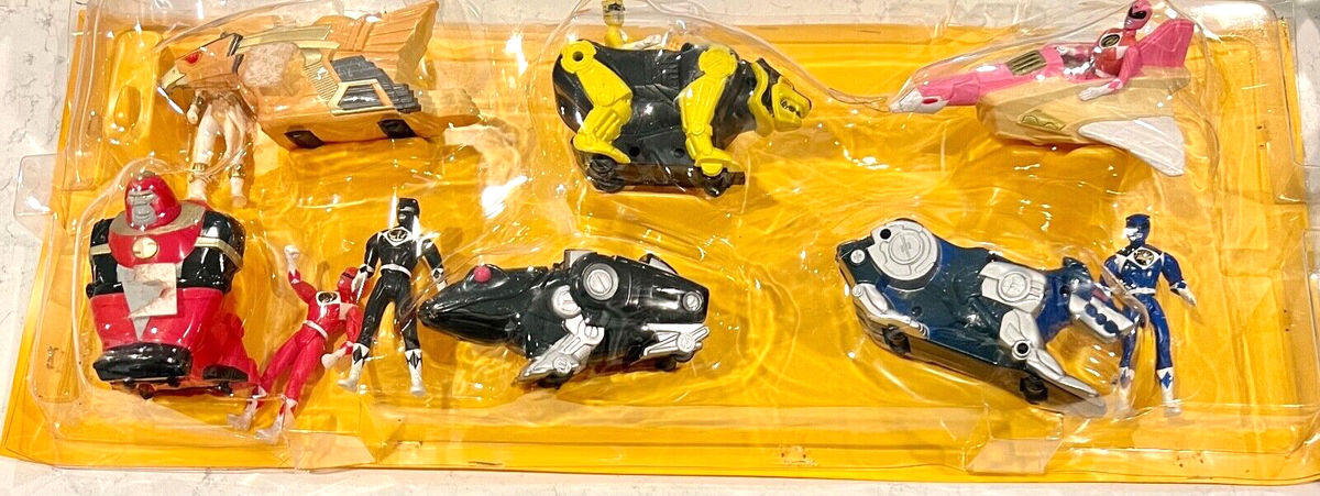 Vtg 1995 McDonalds Mighty Morphin Power Rangers Toy Display Full