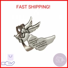 Cathedral Art (Abbey & CA Gift Guardian Angel Sun Visor Clip, Multicolored