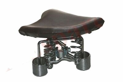 ancienne selle cuir velo 23x20 cm