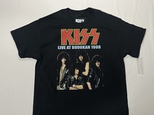1988 Kiss Crazy Nights T-shirt, Japan-Budokan Tour Merch Small New With Tags