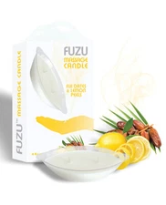 FUZU Massage Candle FiJi Dates & Lemon Peels, 4 oz