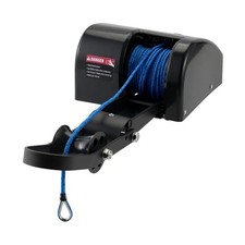 35 lbs Electric Anchor Winch, 12V Boat Anchor Winch - Marine Saltwater Anchor