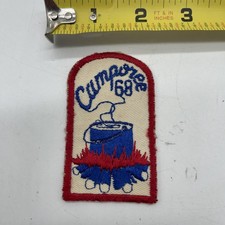 Vintage 1968 Boy Scout Camporee Patch 2x3  BS...