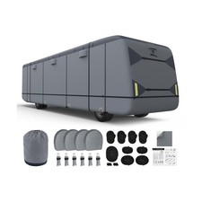 RVMasking Class A RV Cover, 31'1"-34' Heavy Duty 7 Layers Top Class A Motorho...