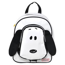 Snoopy 10" Mini Deluxe Backpack with 1 Front pocket, 8" x 5" x 10.5"