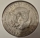1982 P JFK Kennedy Half Dollar 50 cents No F in FG initials