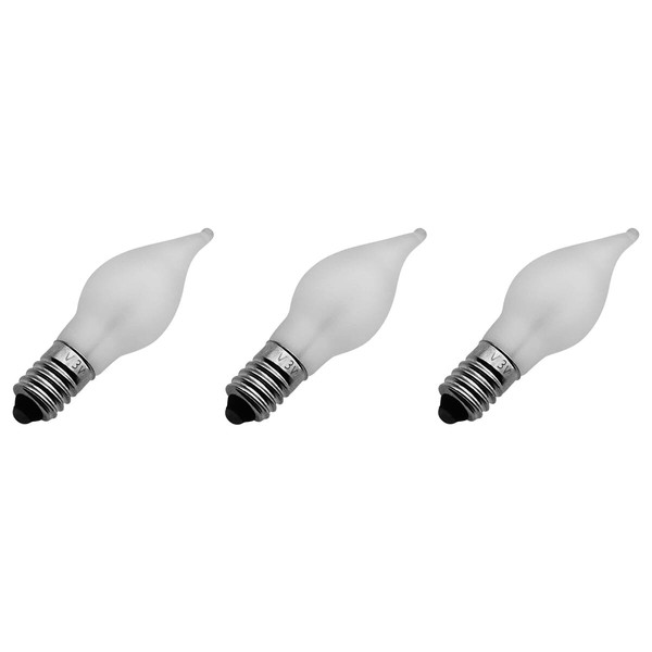 Weihnachts-Ersatzlampe E10 GlüHlampe 24V 3W Warmweiß 2200K Matt 3 StüCk-image