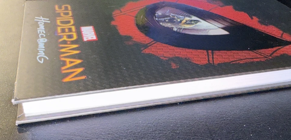 Marvel SPIDER-MAN HOMECOMING Hardcover 75-pg Journal Notebook 2017 **EXCELLENT** - Image 3 of 4