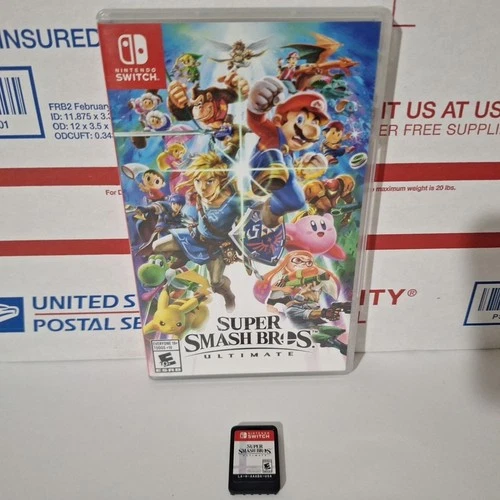 Super Smash Bros Ultimate Nintendo Switch 2018 Mario Donkey Kong Pokemon Zelda