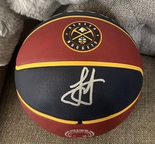Nikola Jokic Signed Autographed Basketball With Coa 