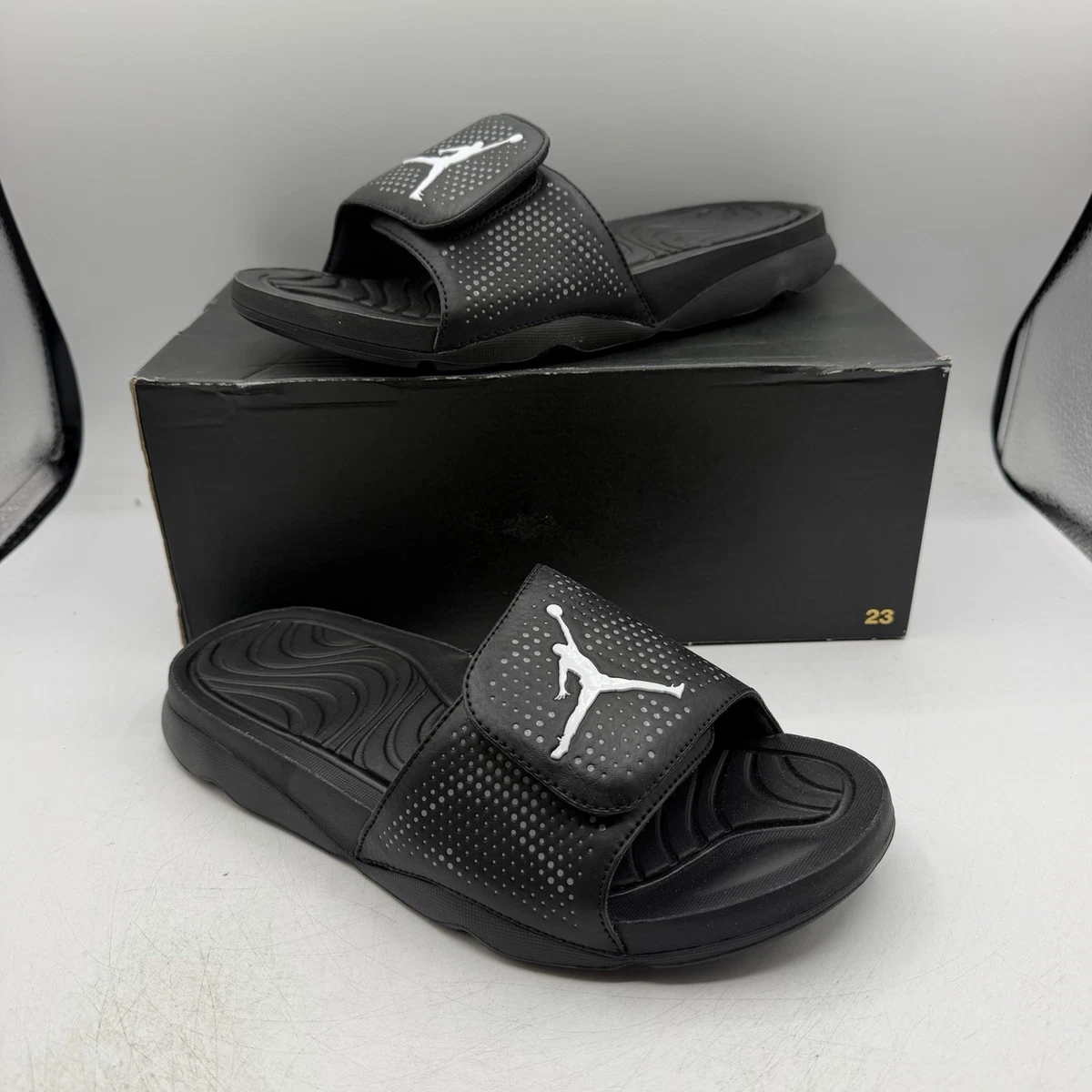 Jordan White Slide Sandals for Men for sale | eBay display picture 3