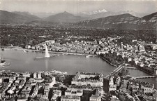 SWITZERLAND GE GENEVA ET LE MONT BLANC