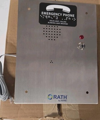RATH communications 2400-808NSPN emergency call station NEW IN BOX